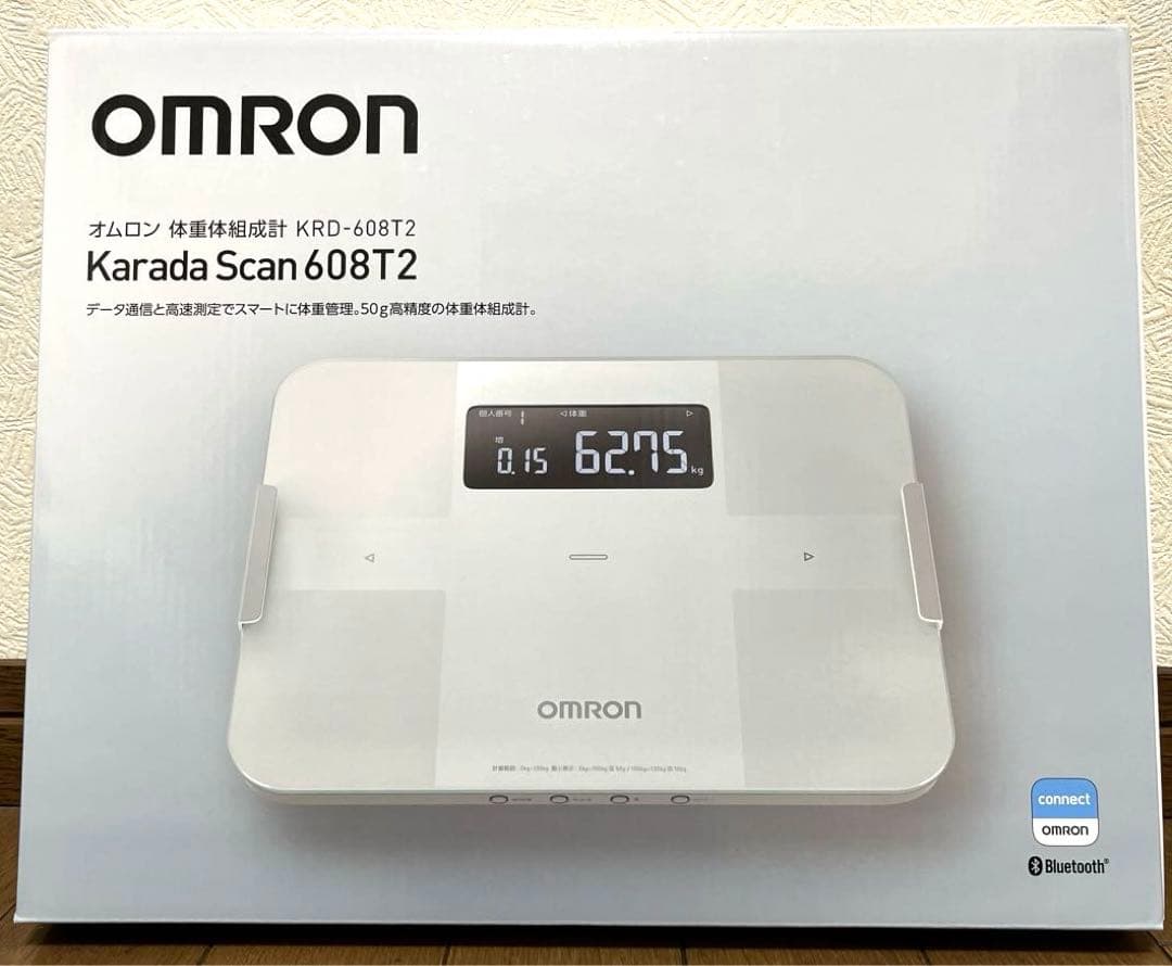 【新品未開封】オムロン カラダスキャンKRD-608T2 ホワイト