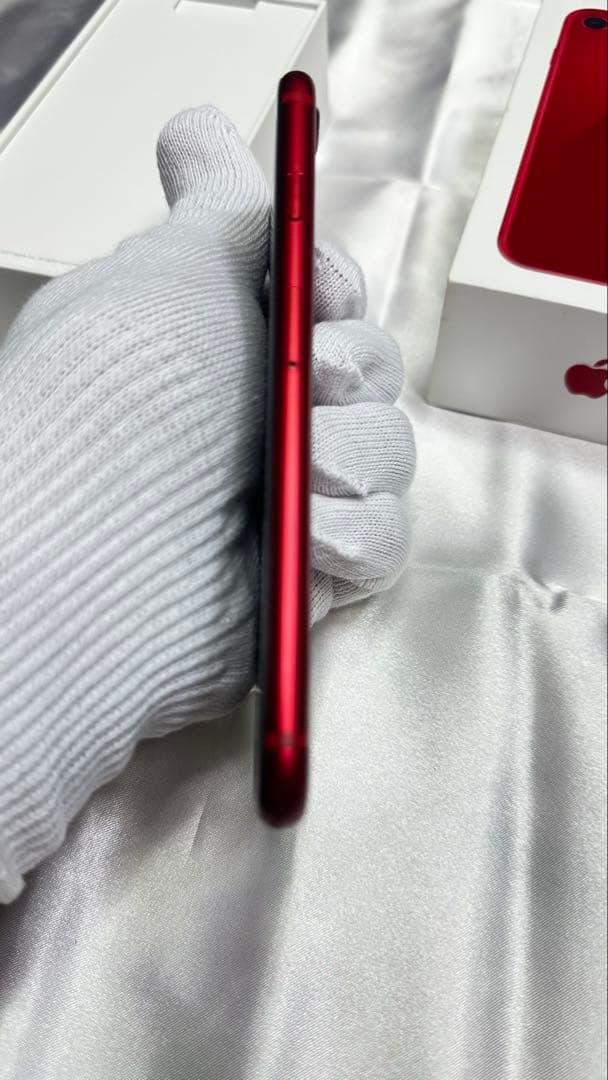 Apple iPhone 8 赤 充電器付き