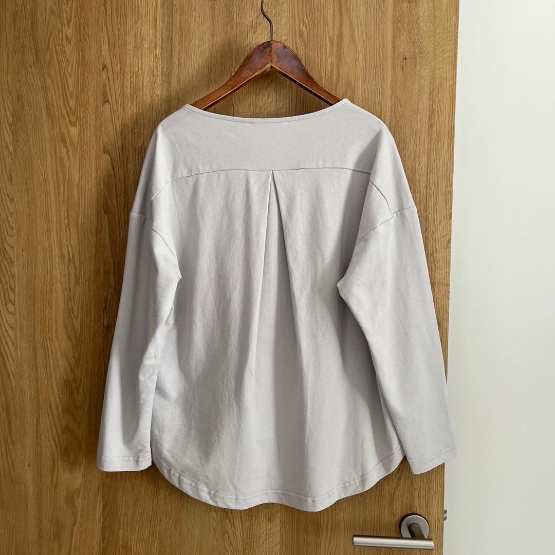 ビアズリー フロント刺繍カットソー