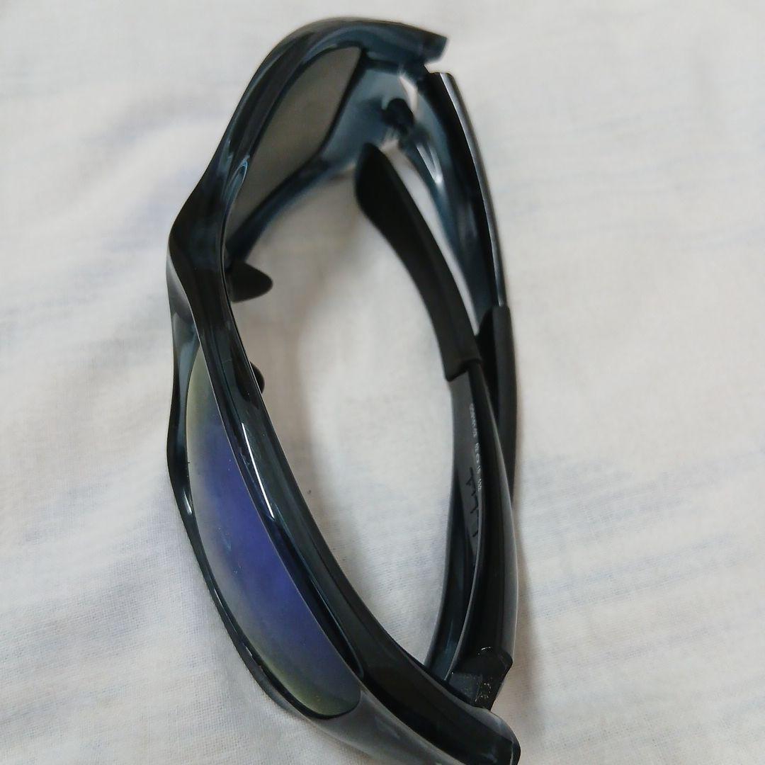 Oakley スポーツサングラス グレー/ブルー