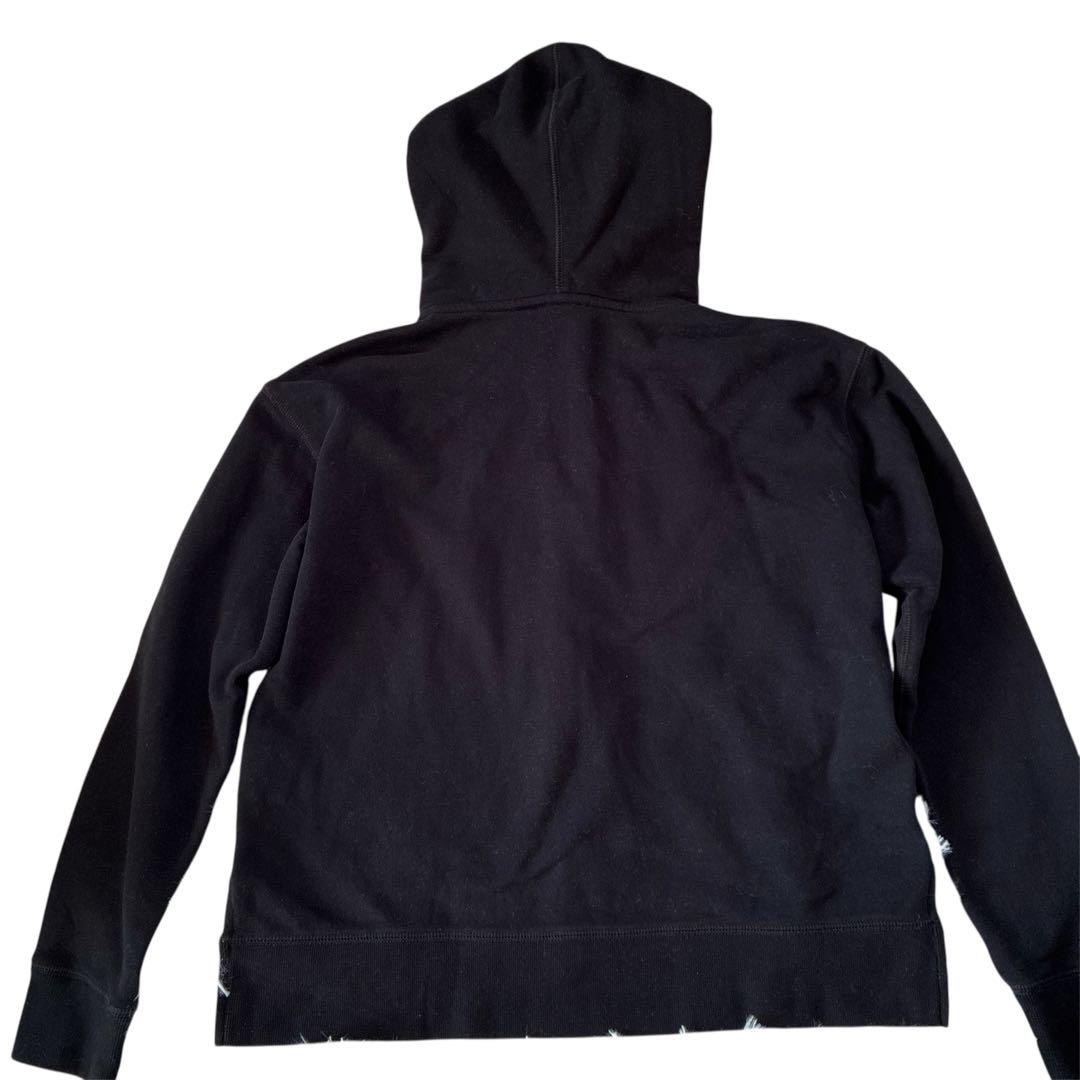 【美品・現行】ポロ・ラルフ・ローレン 黒 フルジップパーカー　黒　S