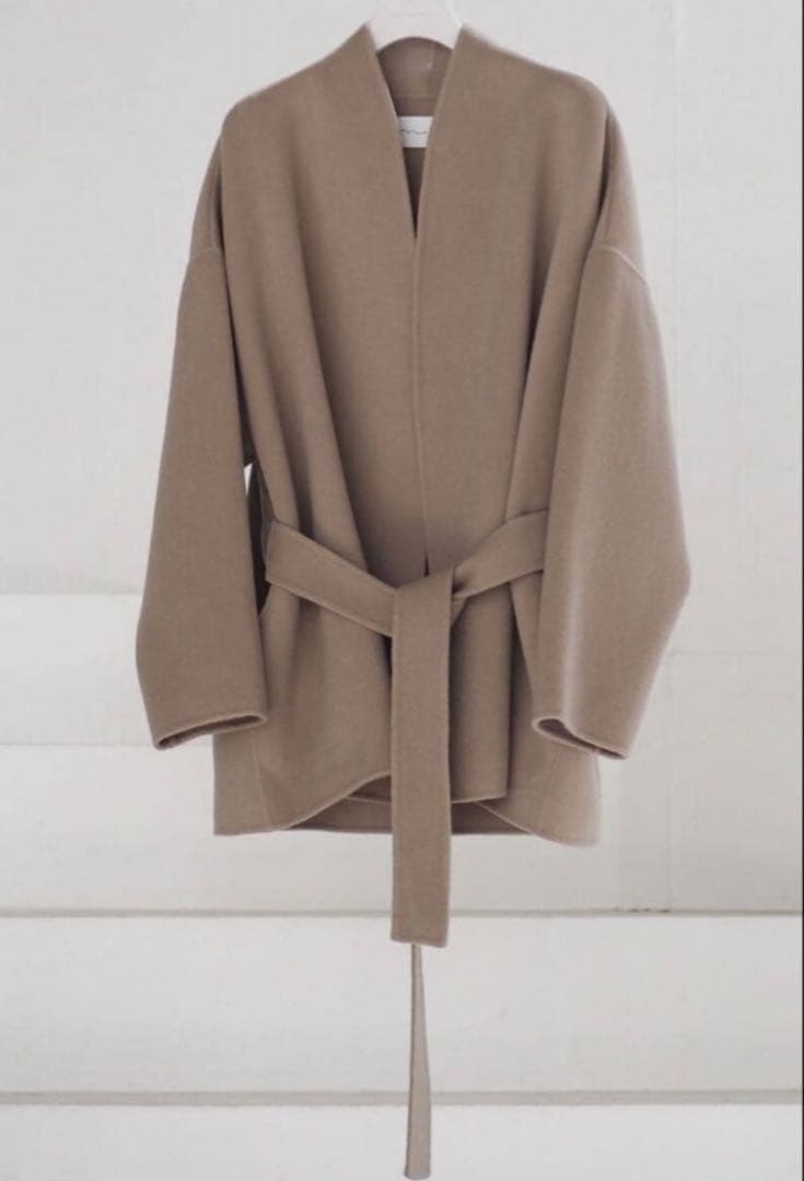 【美品】Na.e アリュールコート（グレージュ）