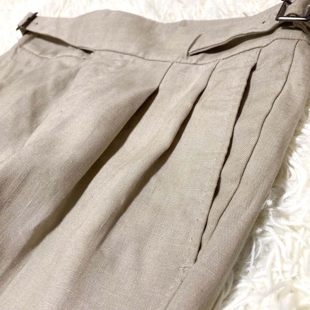 RING JACKET グルカパンツ　リネン 麻　ベルト　スラックス　春　夏