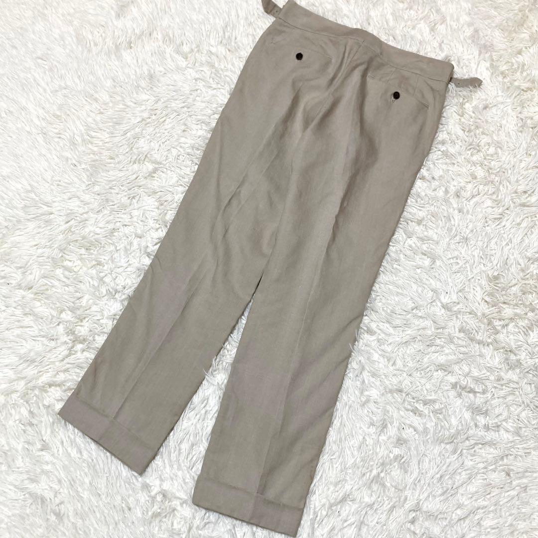 RING JACKET グルカパンツ　リネン 麻　ベルト　スラックス　春　夏