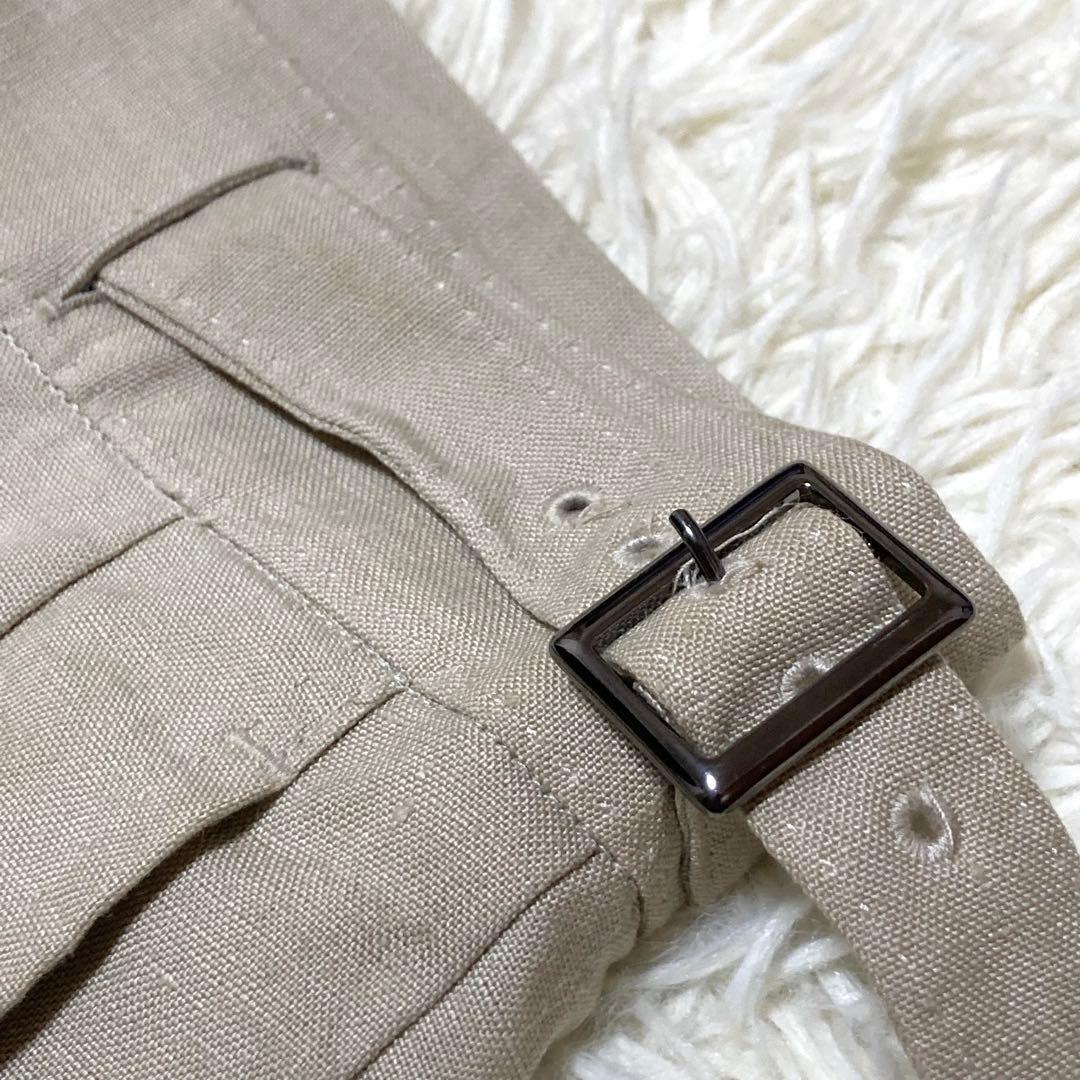 RING JACKET グルカパンツ　リネン 麻　ベルト　スラックス　春　夏