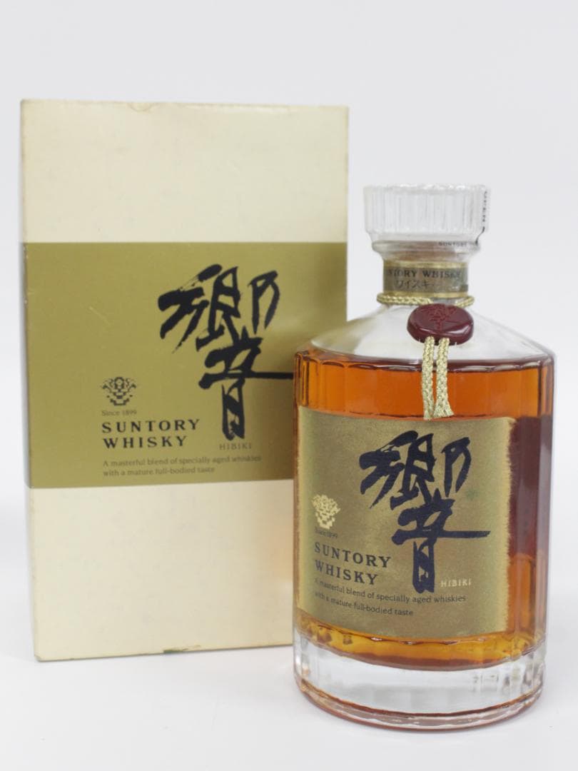 ▲未開栓 響 両面 ゴールドラベル 古酒 ギフト限定 750ml 43％