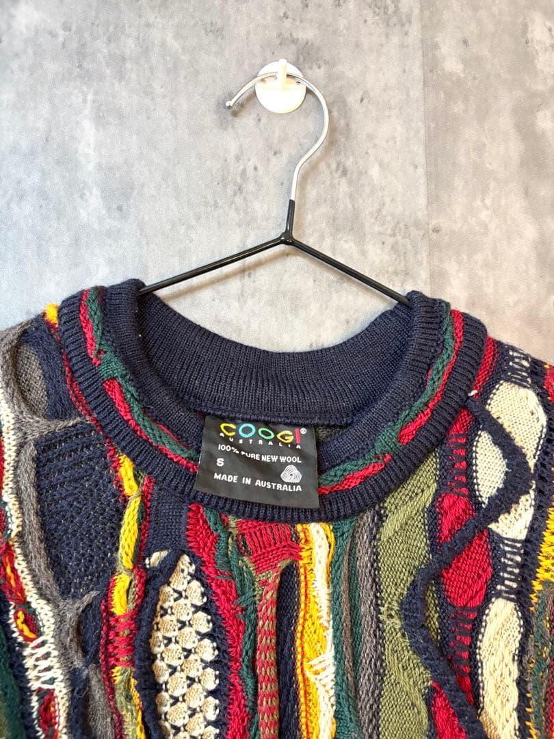 〈早い者勝ち・定番〉 高級デザイン COOGIビンテージ3Dニット L 菅田将暉