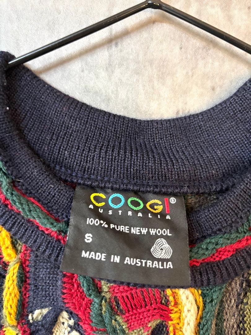 〈早い者勝ち・定番〉 高級デザイン COOGIビンテージ3Dニット L 菅田将暉