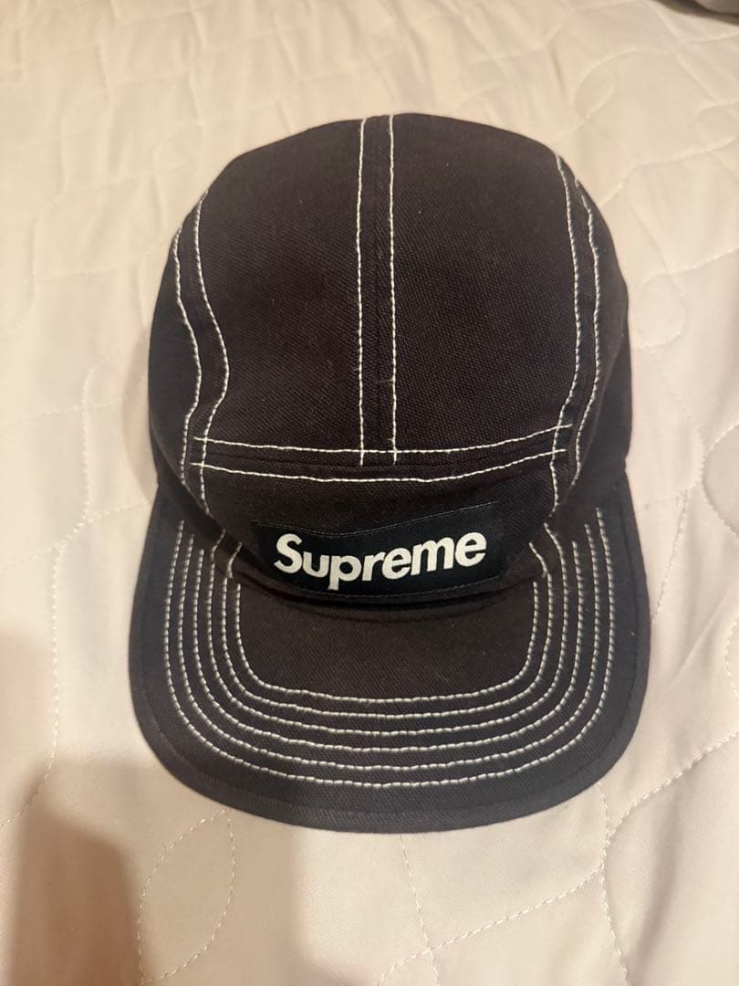 supreme Field Camp Cap Black モーガン蔵人