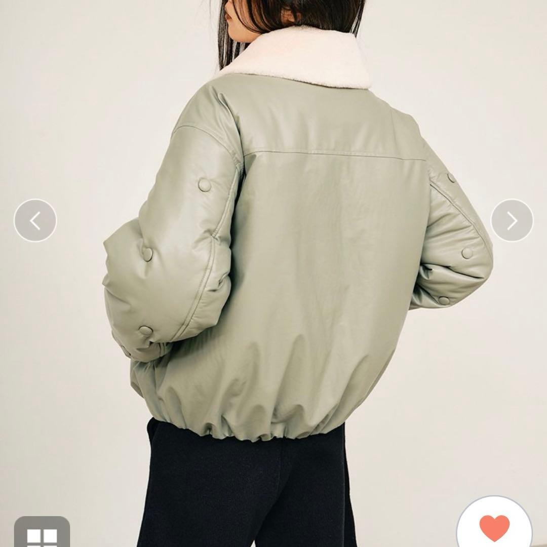 null. ボタンデザインMA1ジャケット