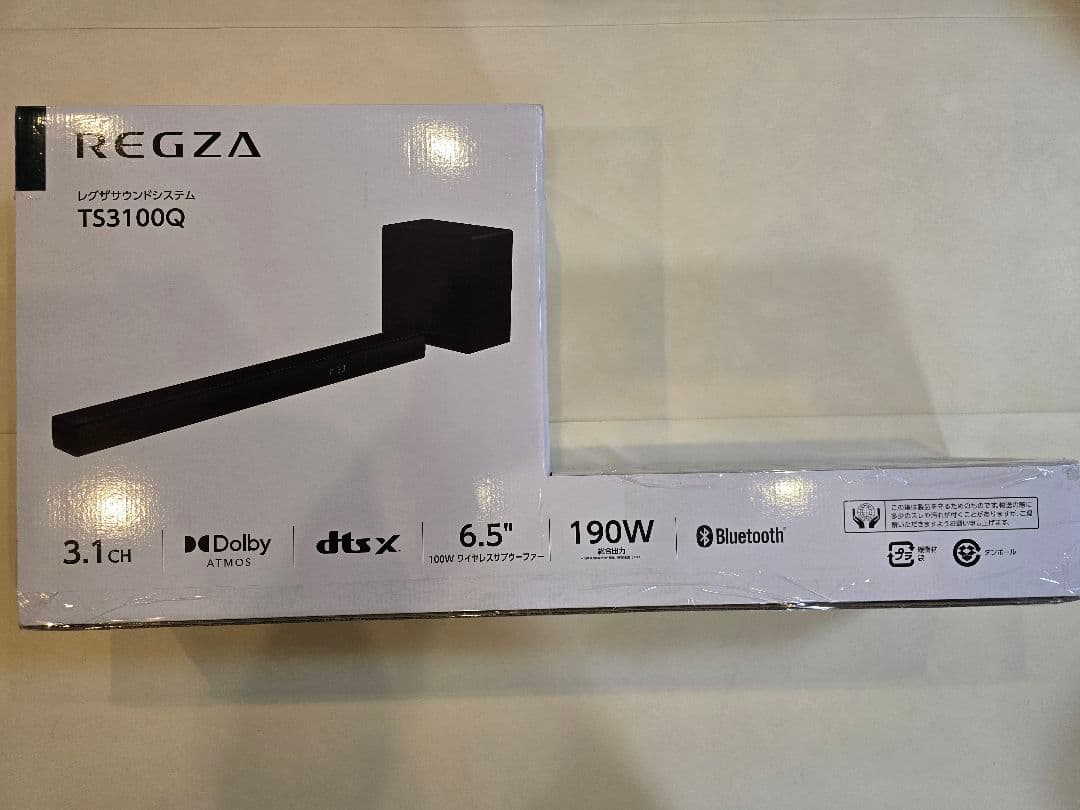 【新品未使用】REGZA TS3100Q サウンドバー