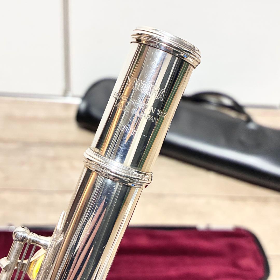 【良品】YAMAHA ヤマハ YFL-311Ⅱ フルート 頭部管銀製 バッグ付
