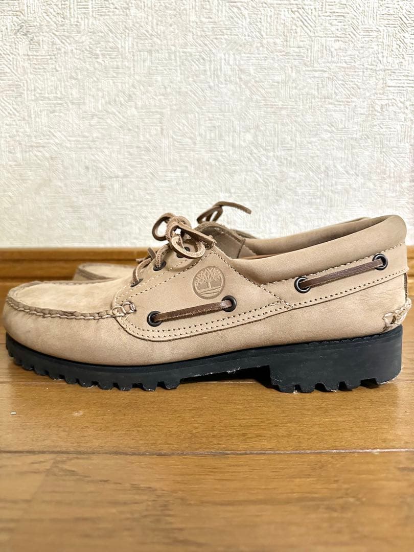 Timberland 3eye ベージュ スエード