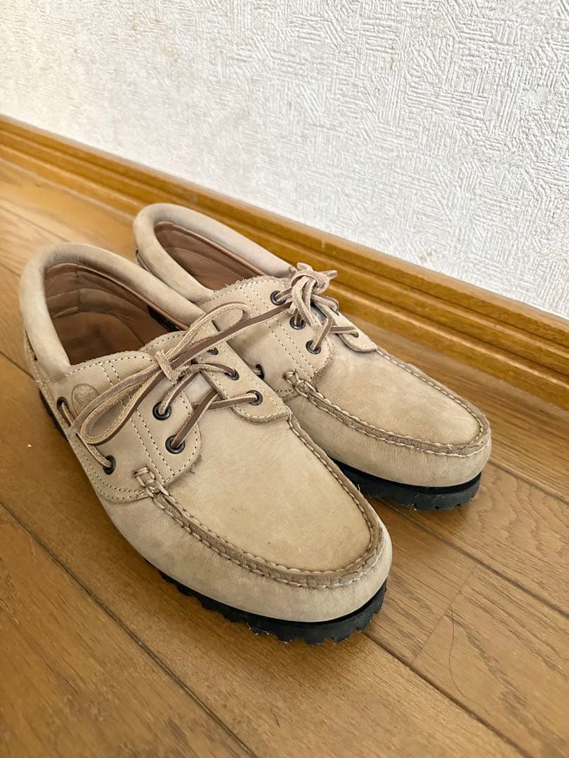 Timberland 3eye ベージュ スエード