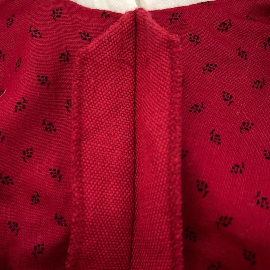 【専用ページ】vintage チロリアンワンピース 赤 ブラック 小花柄 古着