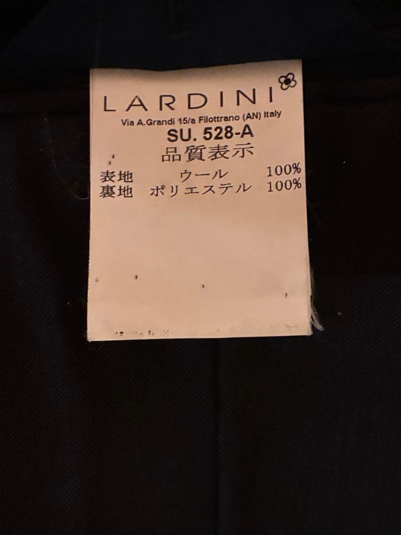 LARDINIセットアップ ダークネイビー 42