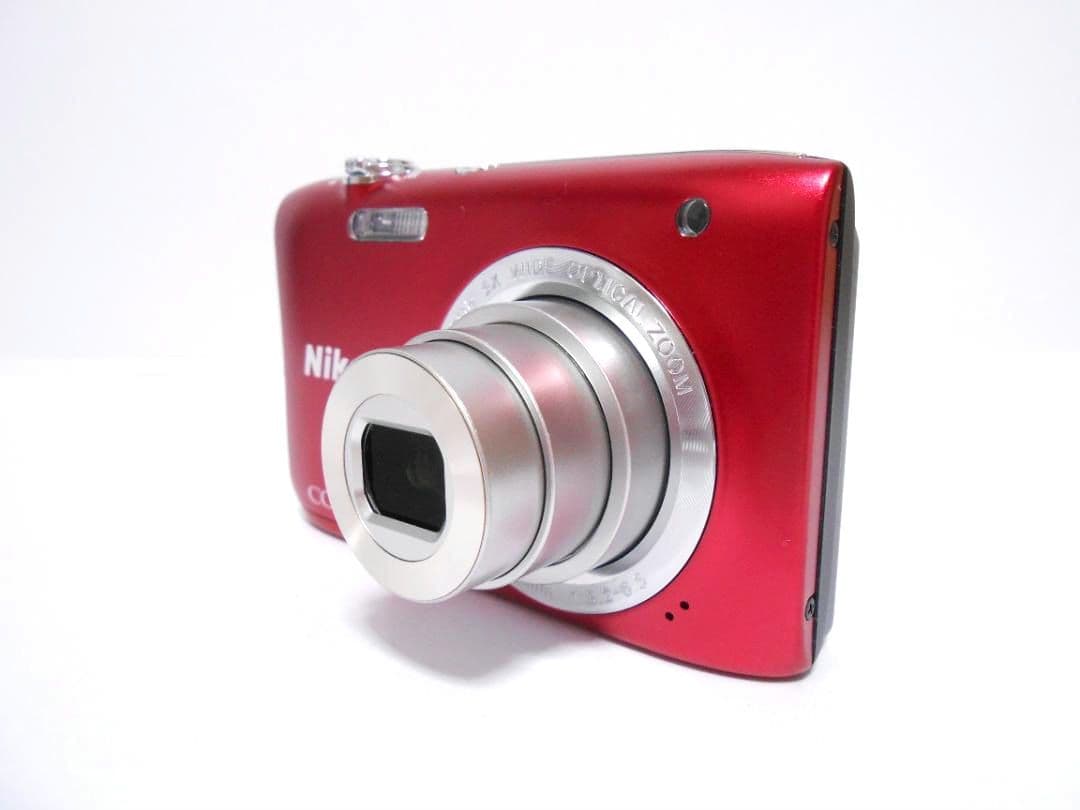 【たー】　ニコン　Nikon COOLPIX S2900 レッド