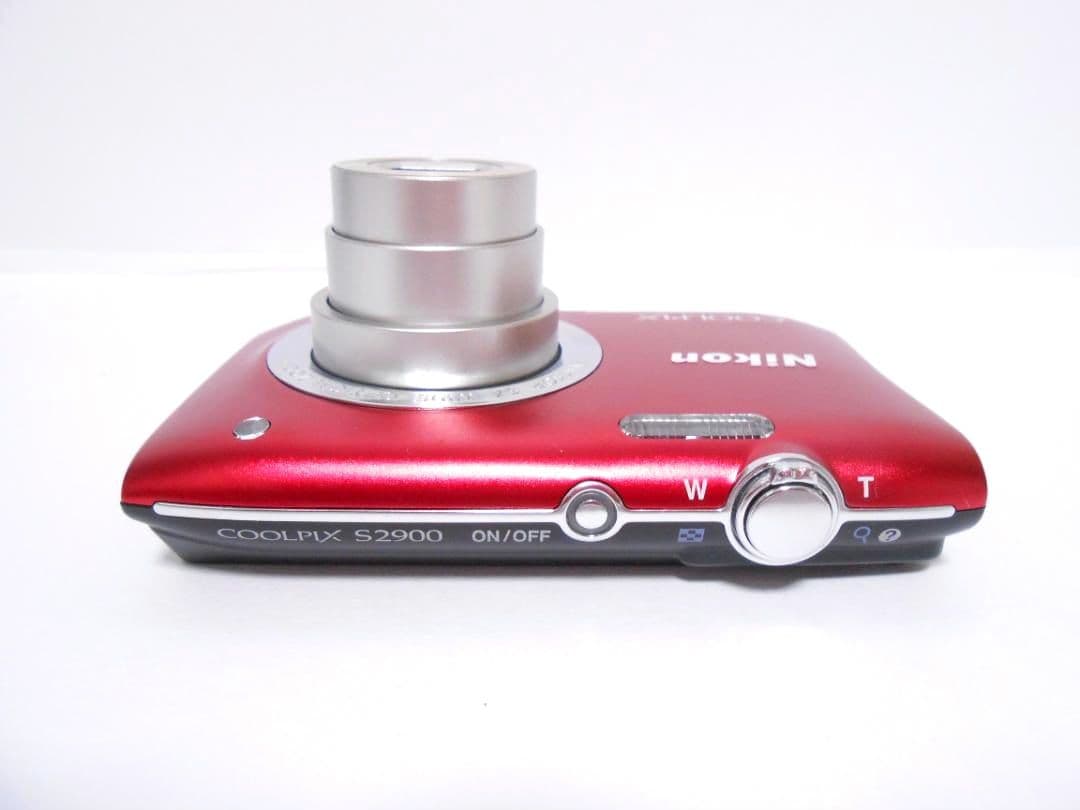 【たー】　ニコン　Nikon COOLPIX S2900 レッド