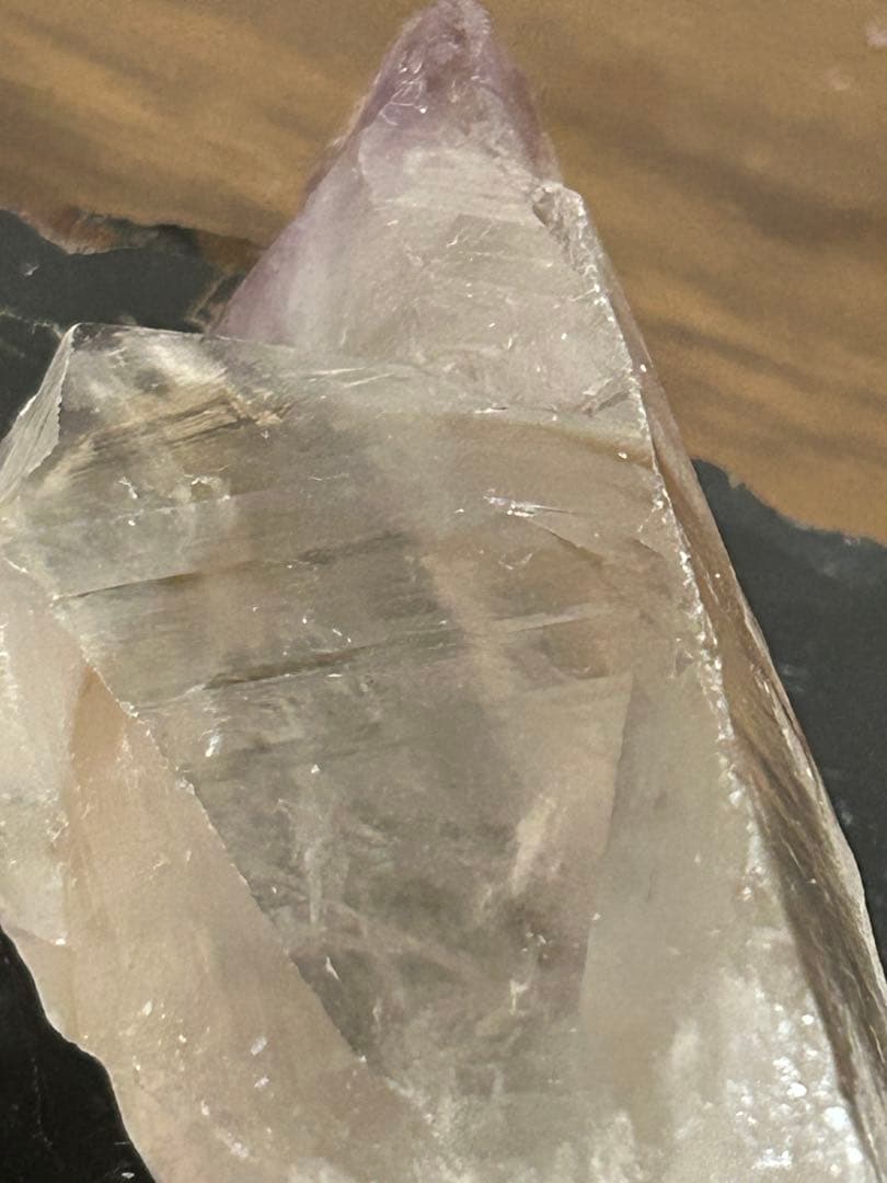 バイーア州産 ファントムアメジスト 原石 ラベンダーの幻影