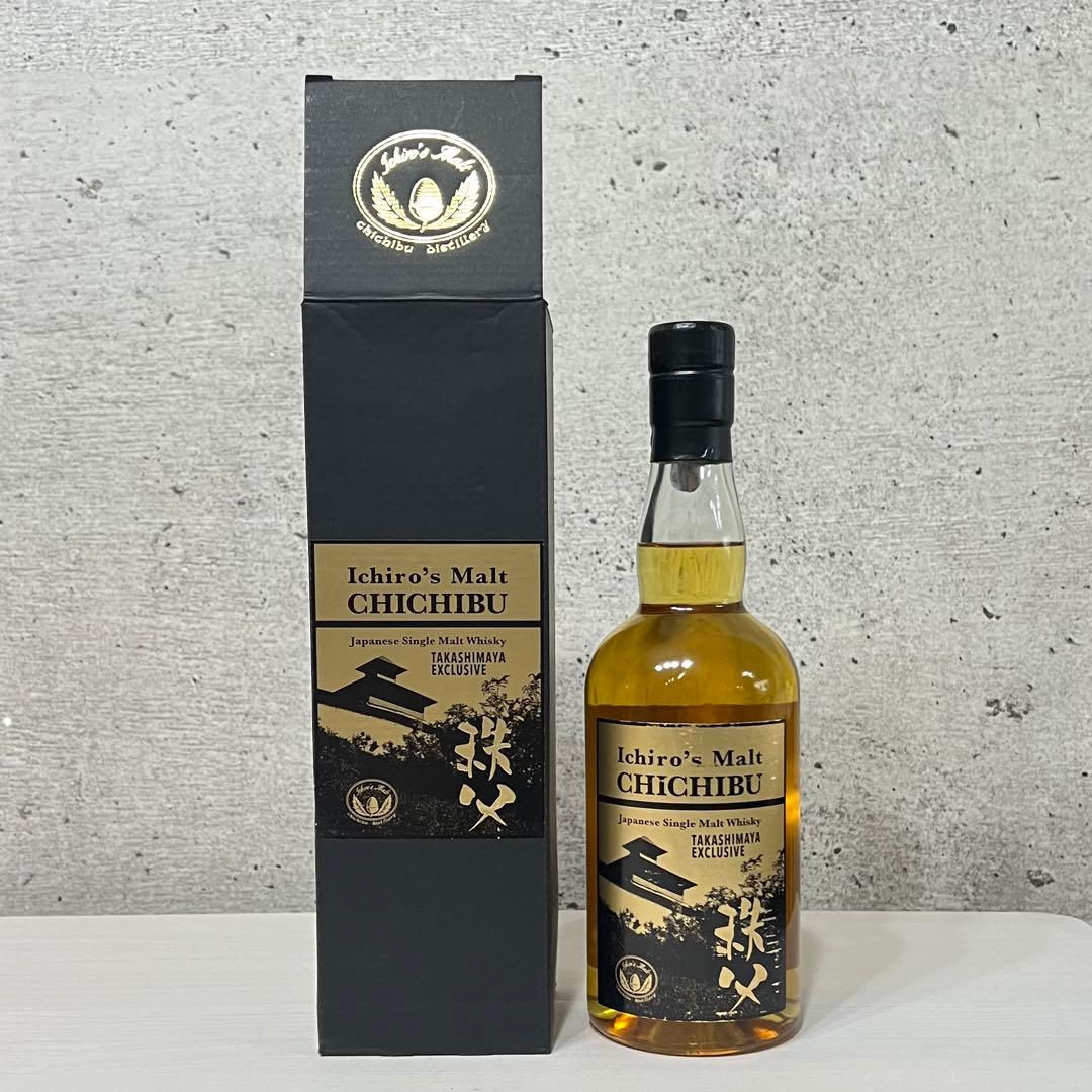 未開封　限定品　イチローズモルト　秩父　高島屋　エクスクルーシブ　ゴールドラベル