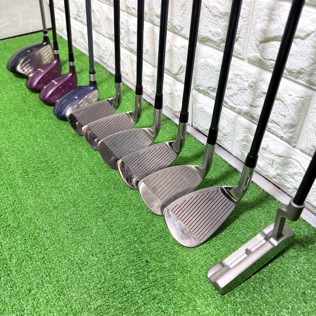 ゴルフセット　初心者応援　豪華　Mizuno レディースセット　ラウンド仕様