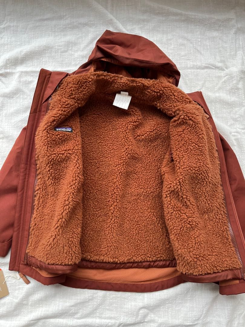 Patagonia キッズ・フォーインワン・エ ブリデージャケット XS 5-6