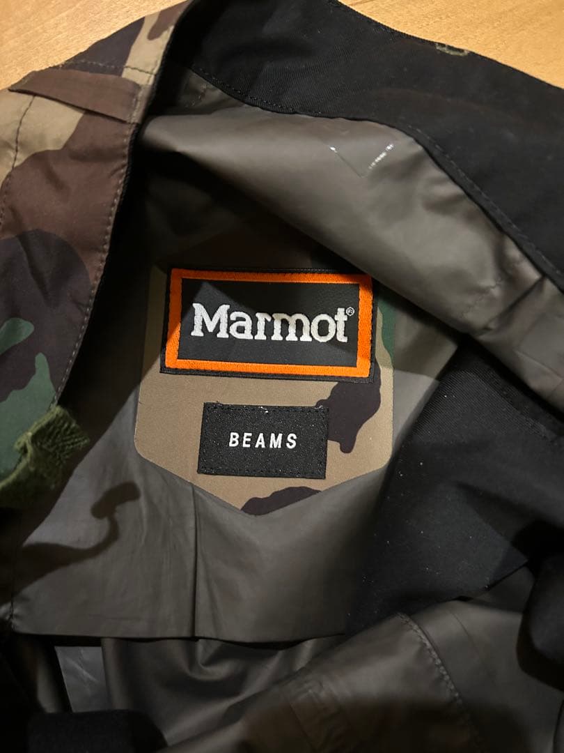 美品 ビームス別注 marmotゴアテックスパンツ