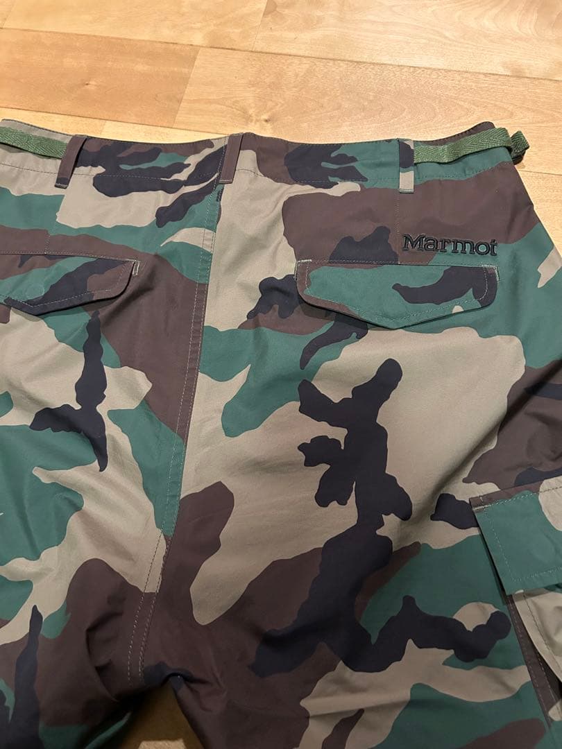 美品 ビームス別注 marmotゴアテックスパンツ