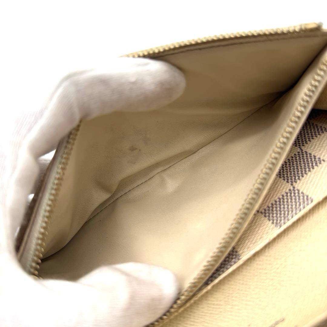 美品✨️ルイヴィトン　ダミエ　アズール　ポルトフォイユ　エミリー　長財布　財布