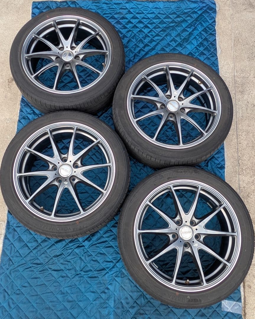 うみぼうずさん用　レイズ ボルクレーシング G25 18インチ ホイール