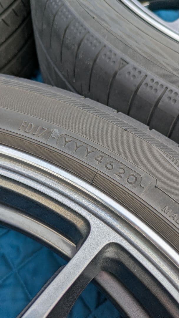 うみぼうずさん用　レイズ ボルクレーシング G25 18インチ ホイール