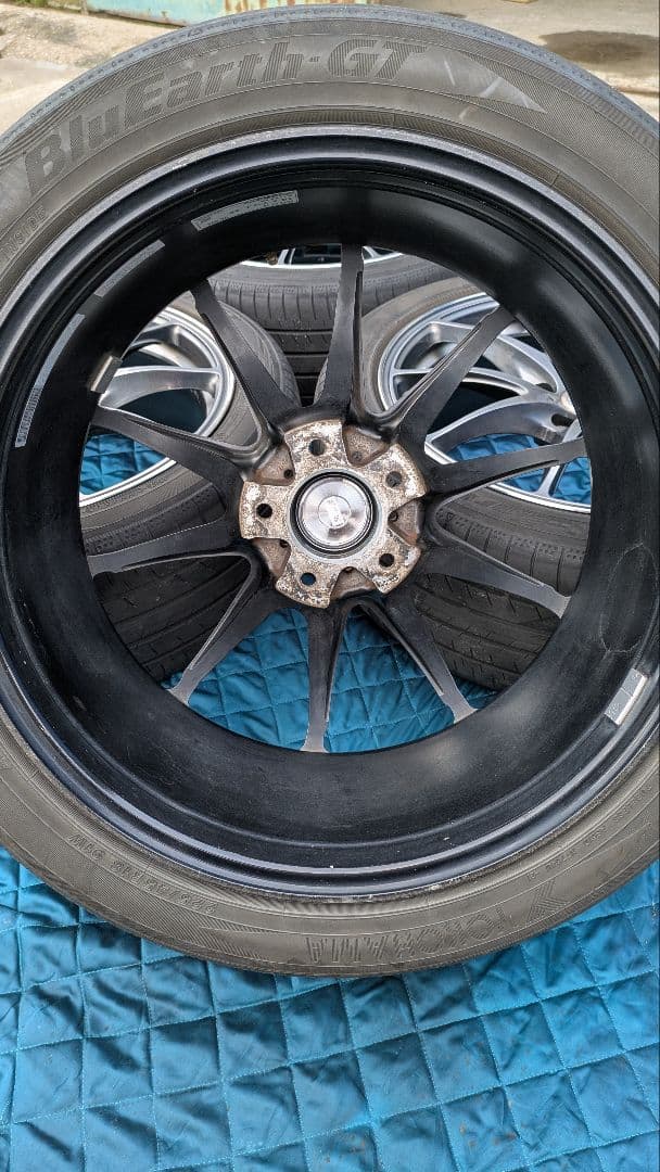 うみぼうずさん用　レイズ ボルクレーシング G25 18インチ ホイール