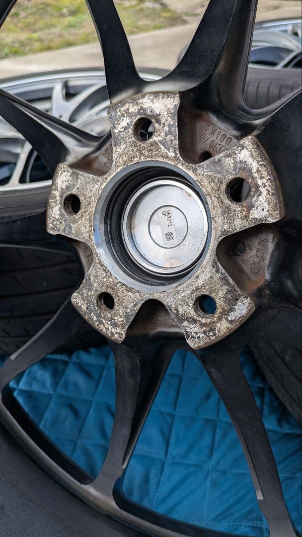 うみぼうずさん用　レイズ ボルクレーシング G25 18インチ ホイール