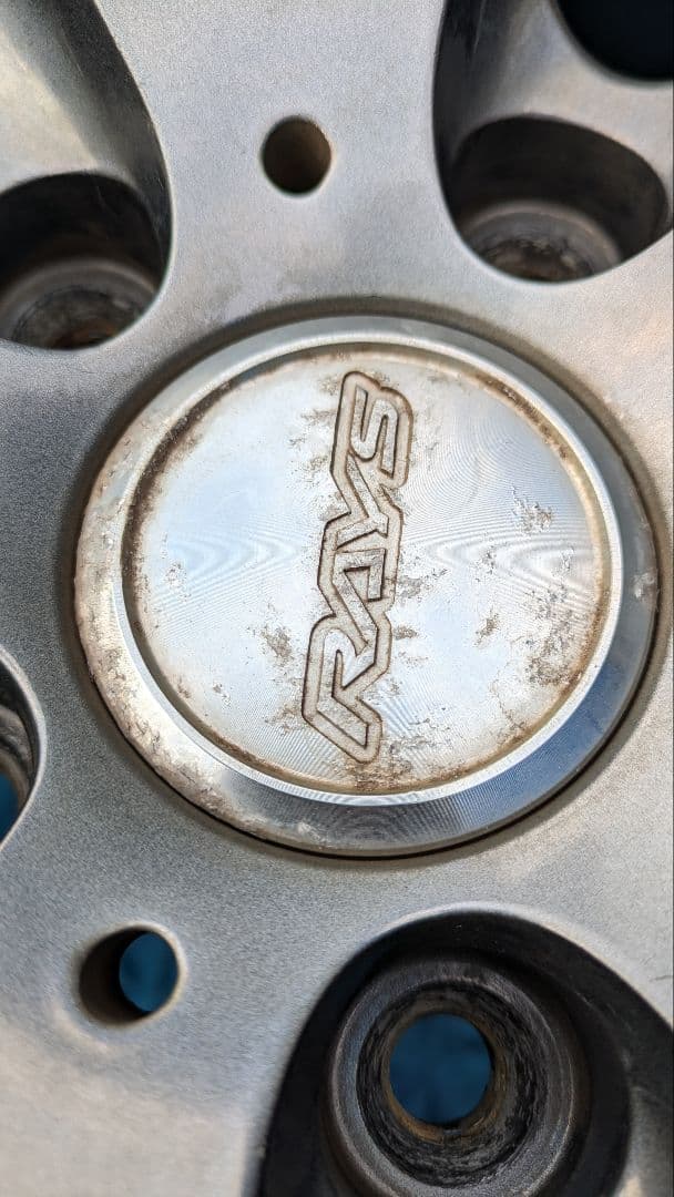 うみぼうずさん用　レイズ ボルクレーシング G25 18インチ ホイール