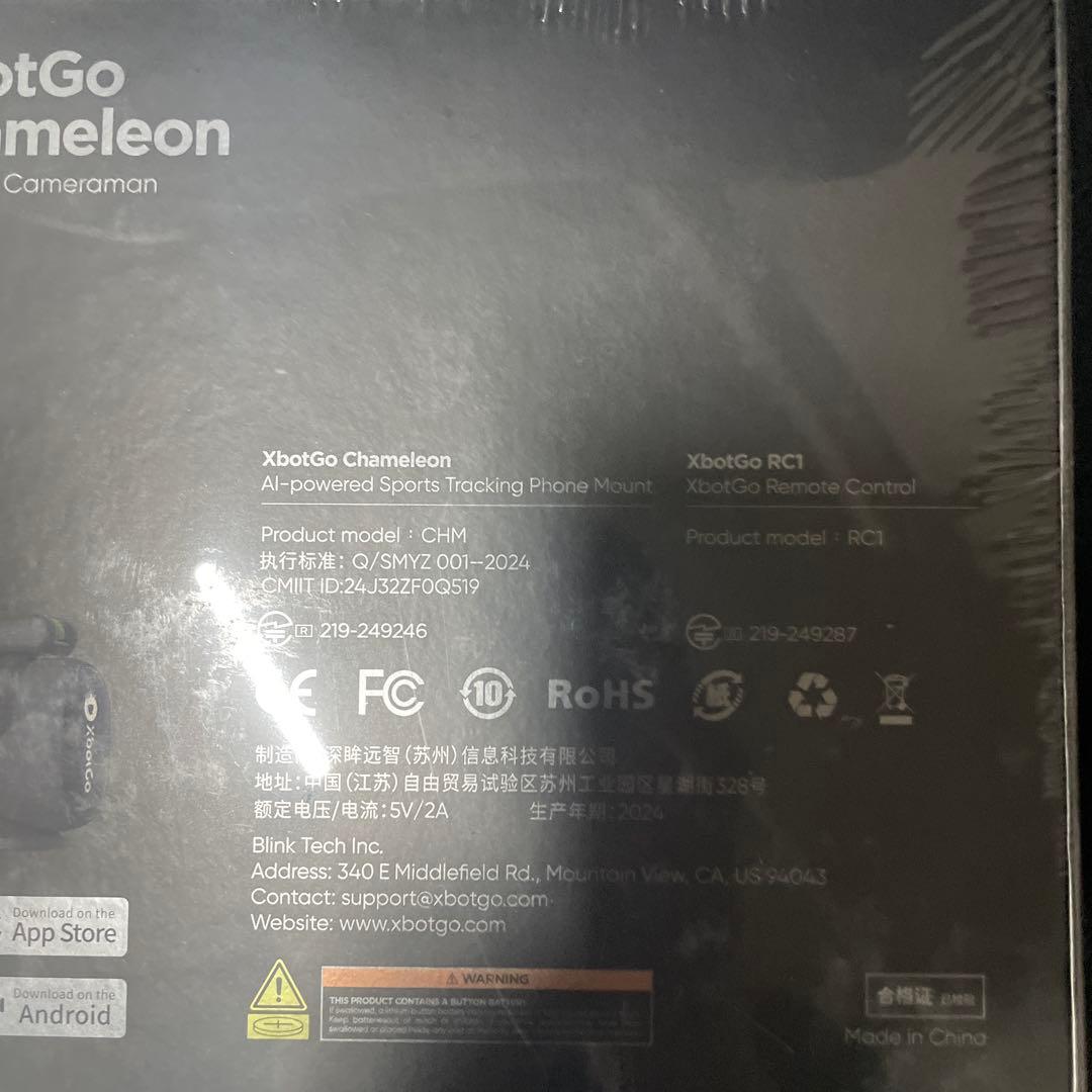 XbotGo Chameleon AIカメラ 360°回転 スポーツ サッカー