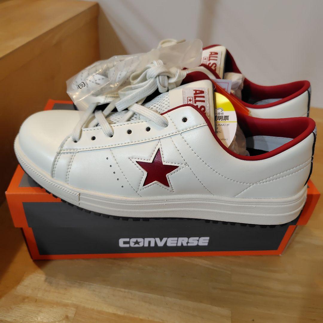 【新品】コンバース　ワンスター安全靴　27cm