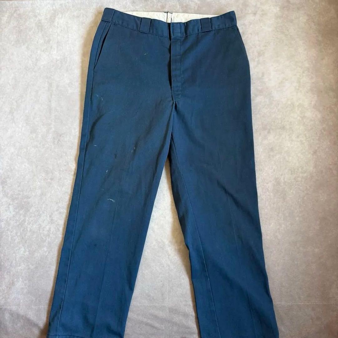 90s Dickies ワークパンツ 874 USA製 36×32