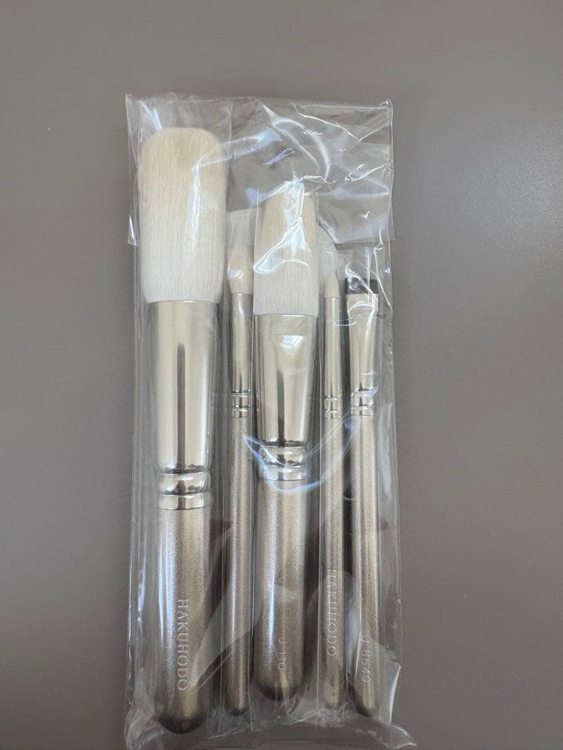 HAKUHODO メイクブラシセット ポーチ付き