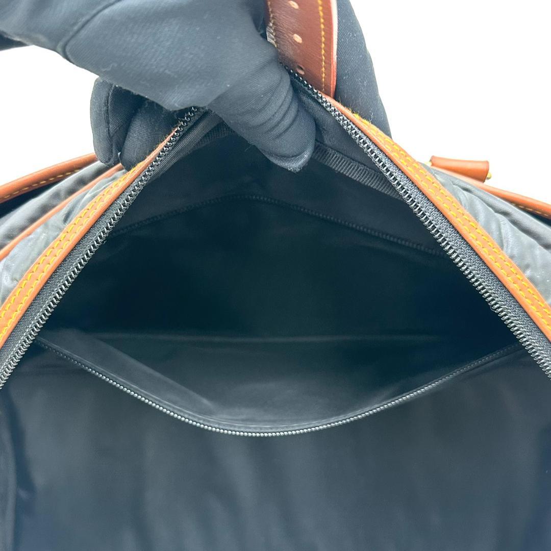 ハンティングワールド 2way仕様 ボストンバッグ 旅行用バッグ 大容量 濃紺