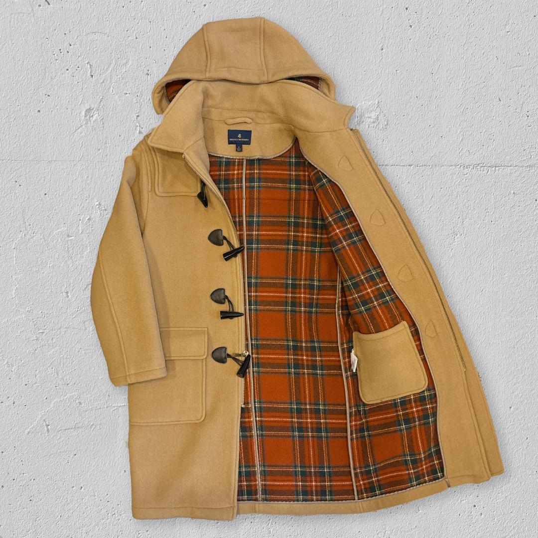【美品】BROOKS BROTHERS 近年モデル ダッフルコート 2way