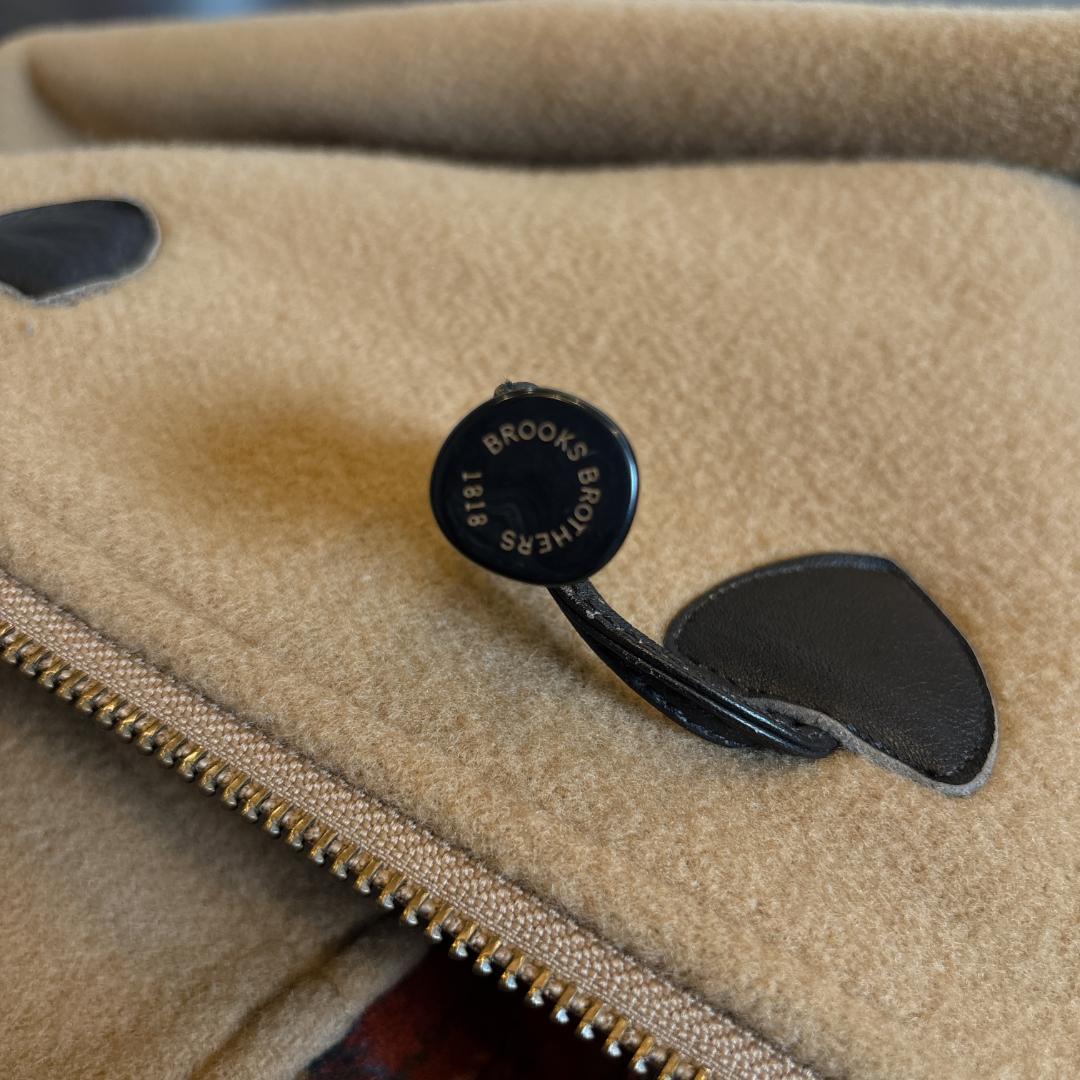 【美品】BROOKS BROTHERS 近年モデル ダッフルコート 2way