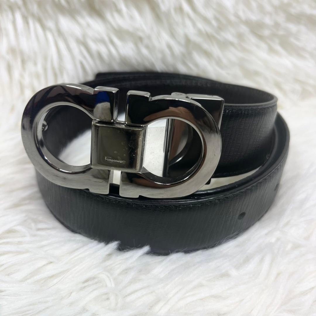 Salvatore Ferragamo フェラガモ ベルト ダブルガンチーニ