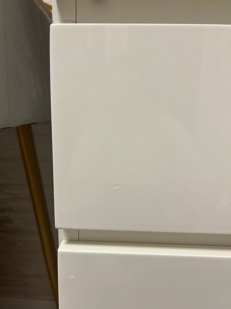 ニトリ　ホワイト チェスト6段