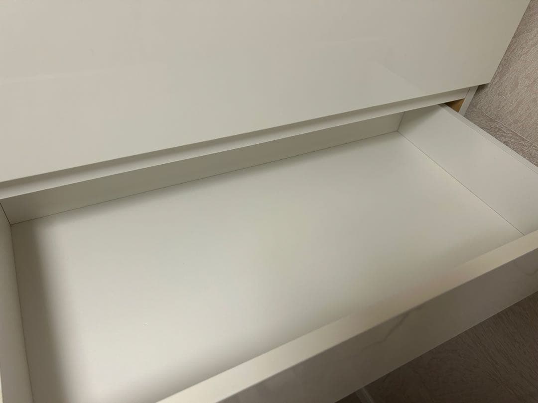 ニトリ　ホワイト チェスト6段