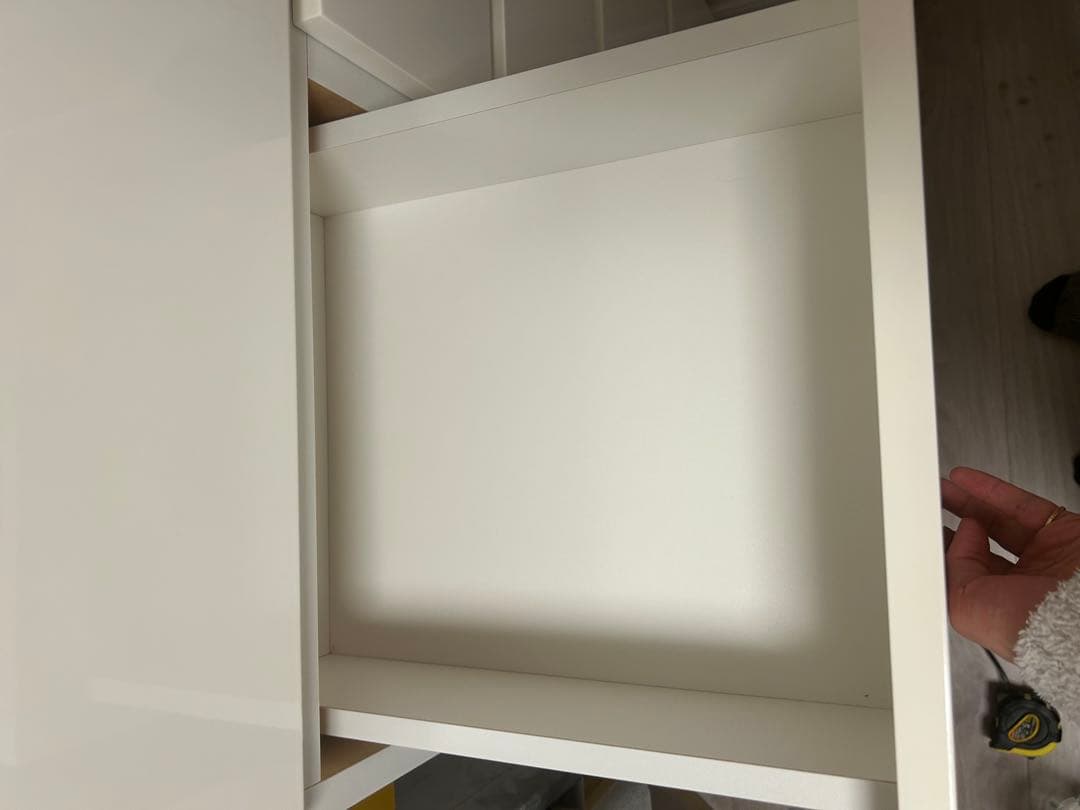 ニトリ　ホワイト チェスト6段