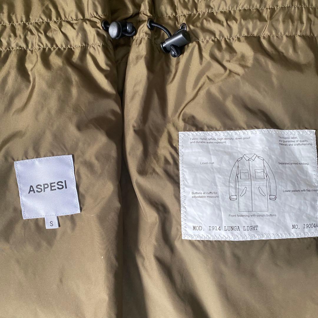 アスペジ M-65 フィールドジャケット 2way フード 着脱 ナイロン