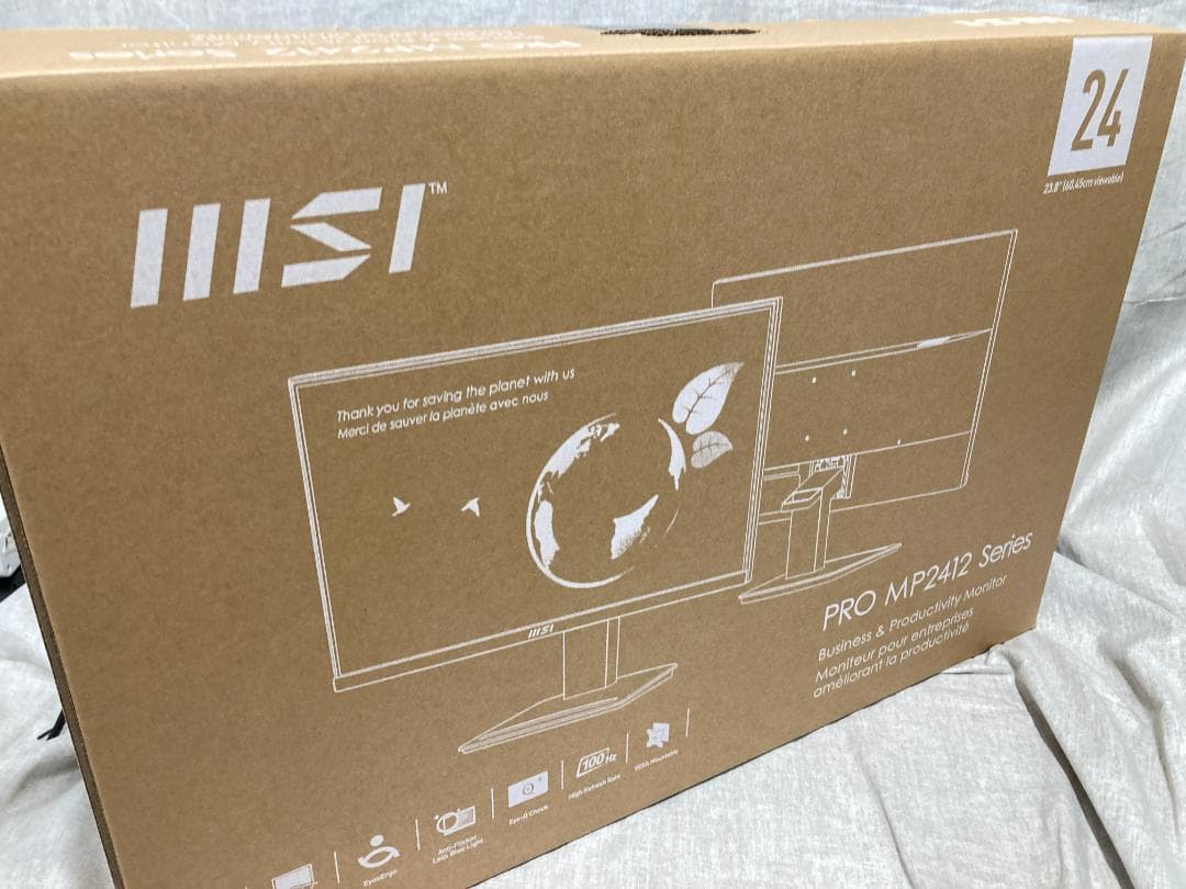K*S様 MSI モニター PRO MP2412 23.8インチ