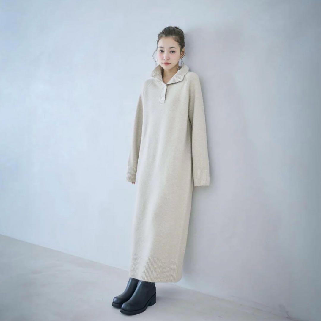 シールームリン 2wayハイネックRelaxニットワンピース