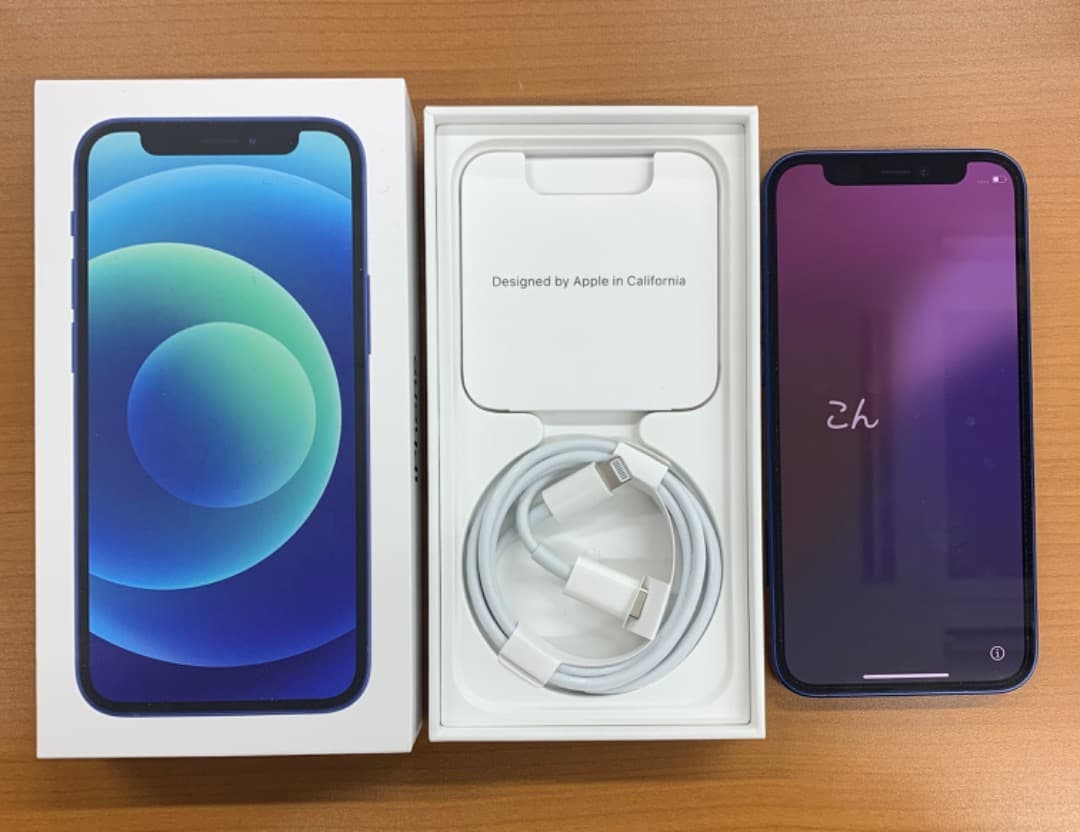 B*︎様 動作確認済 iPhone 12 mini 64GB ID Q7720