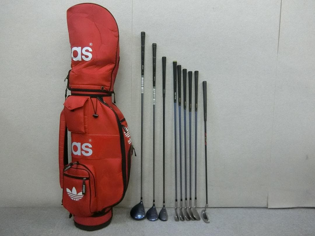 b702 ★初心者必見★ ミズノレディースゴルフクラブ９本セット